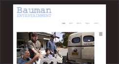 Desktop Screenshot of baumanentertainment.com